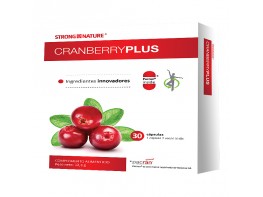 Imagen del producto Strong nature cramberry plus 30 cápsulas.